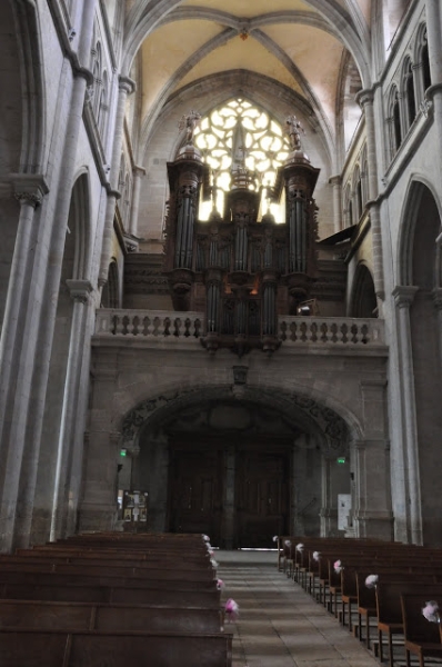 L\'église abbatiale : les grandes orgues