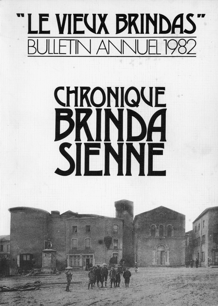 Chronique Brindasienne 1982 : Couverture