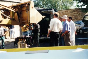 20 septembre 1999 : arrivée des cloches à Brindas 20 septembre 1999 : arrivée des cloches à Brindas