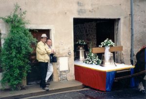 25 septembre 1999 : les cloches sur le char 25 septembre 1999 : les cloches sur le char