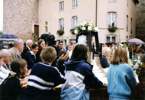 26 septembre 1999 : Baptême des cloches à l'église 26 septembre 1999 : Baptême des cloches à l'église