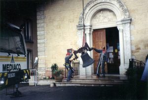 27 septembre 1999 : dépose de la vieille Margherite 27 septembre 1999 : dépose de la vieille Margherite