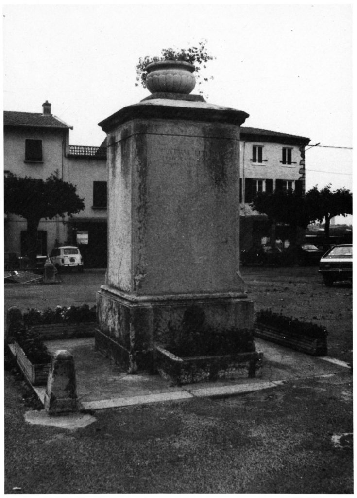 La Fontaine publique, place de Verdun