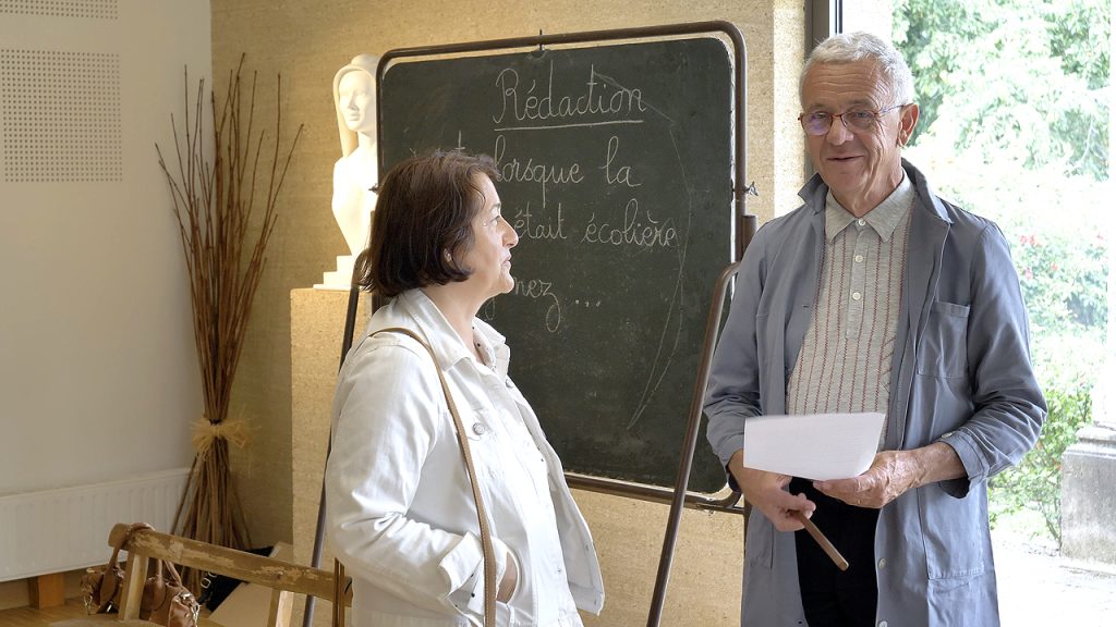 École primaire 1950s – Instituteur : Philippe