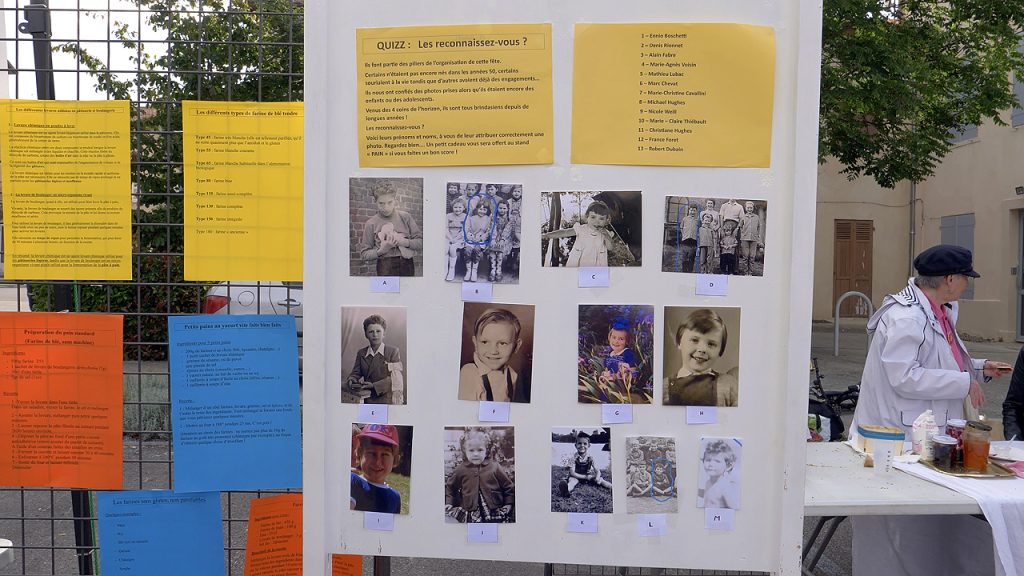 Photos d'enfants des membres du Vieux Brindas